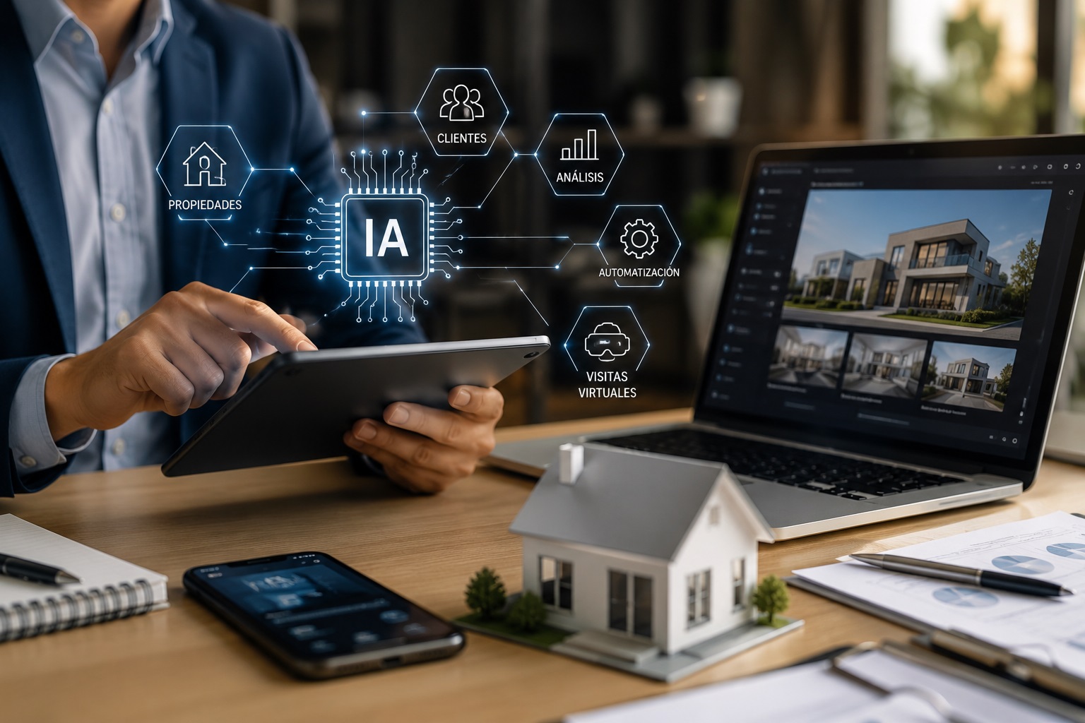 Redes potenciadas por IA y tecnología integrada: el futuro del sector inmobiliario ya comenzó