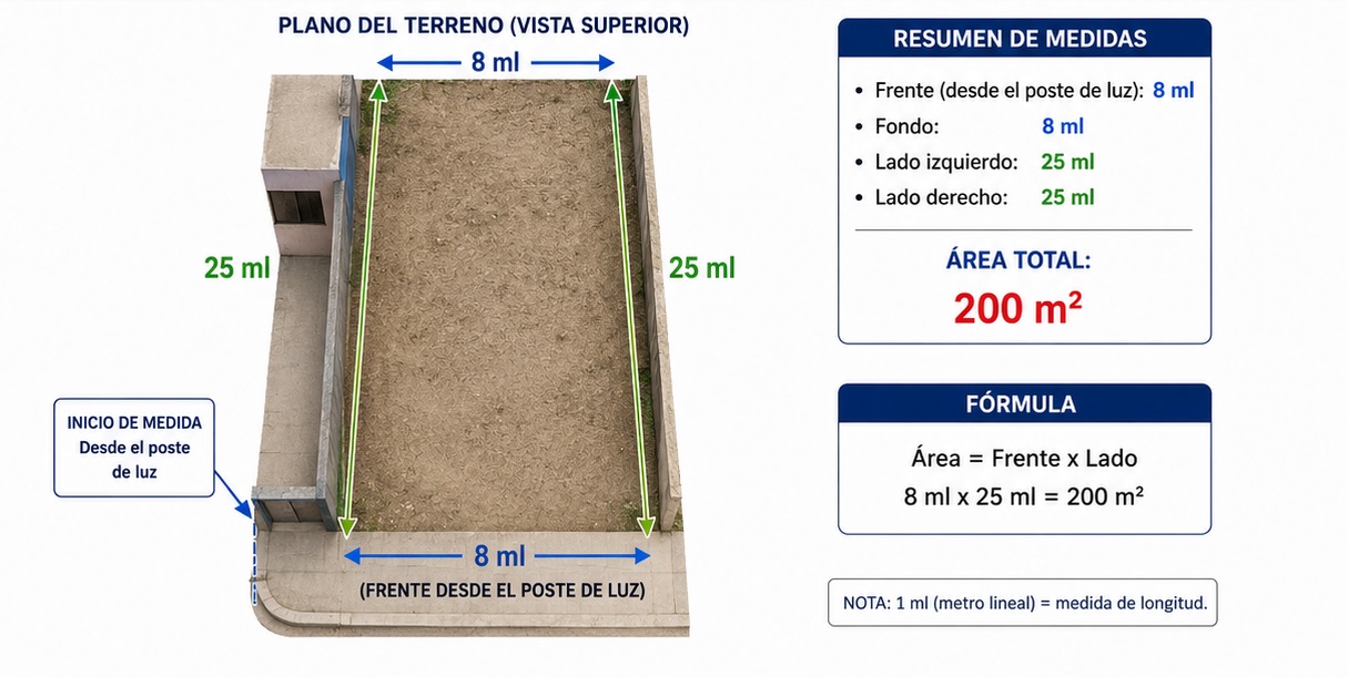 Venta de Terreno de 200 M2 en Av. Universitaria