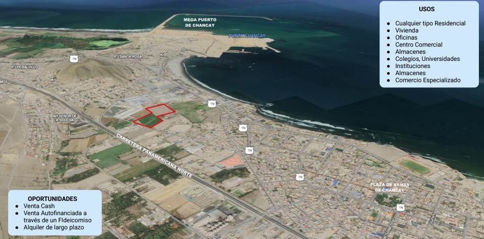 VENTA DE  TERRENO CERCADO URBANO RDM – CHANCAY