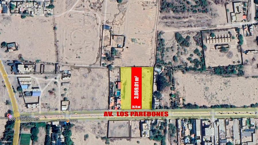 VENDEMOS UN TERRENO INDUSTRIAL-COMERCIAL - AV. PAREDONES - NASCA