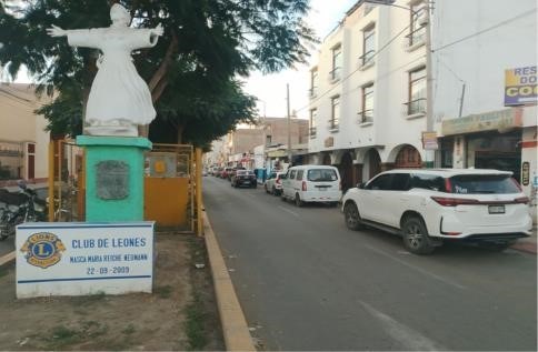 VISTA DE LA AV. MARÍA RIECHE