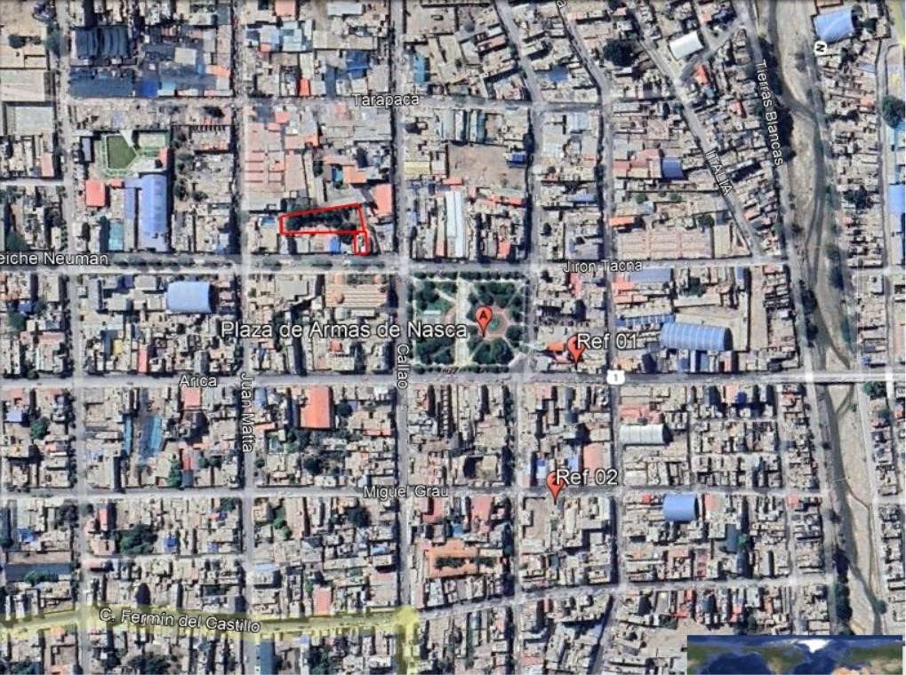 VENTA DE HOTEL EN ZONA CÉNTRICA DE LA CIUDAD DE NASCA