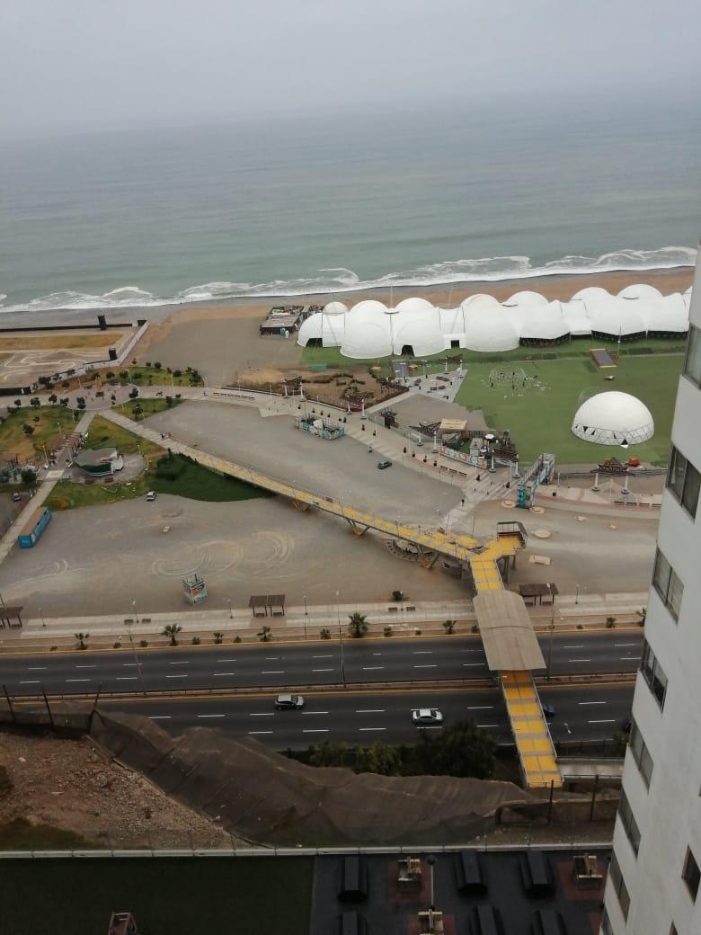 SE ALQUILA DEPARTAMENTO FULL AMOBLADO CON VISTA AL MAR EN  BERTOLOTO SAN MIGUEL