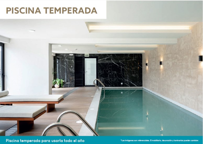 Moderno edificio con vista al Golf Club Los Inkas de Camacho