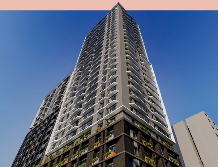 Edificio con un sueño de comodidades en zona residencial de San Isidro