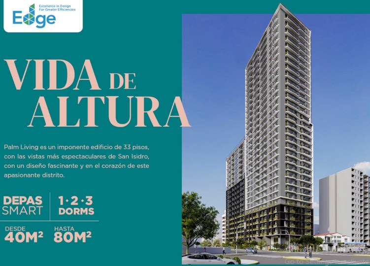 Edificio con un sueño de comodidades en zona residencial de San Isidro